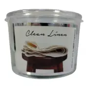 NEST CLEAN LINEN ART CANDLE 2 WICK 12 Oz FAST FREE SHIPPING