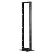 Serveredge 45RU unassembled 2 post Server rack With Castors - 600mm Deep Base
