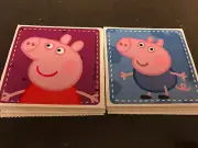 100x - 50x George & 50x Peppa From Peppa Pig By SmileMakers Made In USA