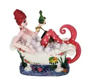 Hello Fairy Mermaid Bubbles Figurine by Sherri Baldy Fantasy The Society Box