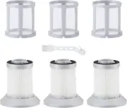3 Pack Filters for Bissell Zing & Powerforce Bagless Canister Vacuum 2156A / 166