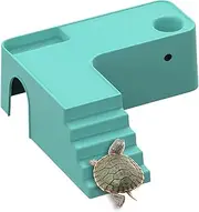 Turtle Resting Terrace, Reptile Habitat Dock, Turtle Basking Area, Climbing Ladder for Turtles, Turtle Tank Accessories, Reptile Resting, Water Feeding Area, Aquarium Turtle Dock