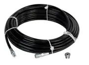 Schieffer 1/8" x 50' 4800 PSI Thermoplastic Sewer Jetter Hose & 5.5 Nozzle