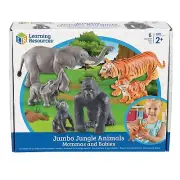 Learning Resources Jumbo Jungle Animals - Mommas and Babies (LER0839)