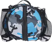 MUELODSIC Basketball Backpack Sling Bag with Single Shoulder Strap Lightweight Sports Bag for Boys for Basketball Soccer and Volleyball Convenient Side Mesh Pockets