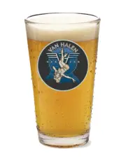 Van Halen - (Vintage) - Rock and Roll - 16oz Pint Beer Glass Barware Liquor 25