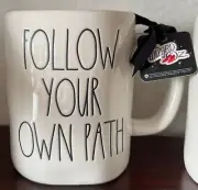 Rae Dunn Wizard of Oz DOROTHY Follow Your Own Path 18 oz Mug NWT!