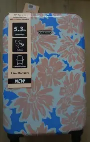 Prodigy Resort 20" Carry-On Fashion Floral Hardside Spinner Luggage $119