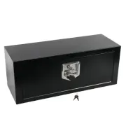 27.75"*10"*10.5" Steel Underbody Trailer Box Pickup Truck Tool Box w/ Lock Key