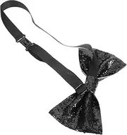[LIFKOME] Glitter Bow Tie for Men Pre-tied Fashion Bow Tie Men's Suit Tuxedo Necktie Accessory