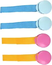 SUPVOX 4pcs Baby Toddler Pushchair Blankets Clip Stroller Clip for Baby Pram Seat Cover Metal Spring