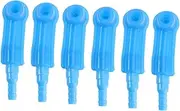 6pcs Clutch Oil Pump Brake Joints Kit Automotive Vacuum Brake Bleeder Car Oil Change Tool Made of Abs Easy to Operate