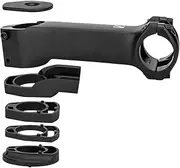 Handlebar Stem | Aluminum Alloy Bike Stem Riser | Shock Resistant, 7 Degree Adjustable, Cycling Part for Long Distance Racing Adventure Daily Commuting