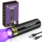 DARKBEAM UV Flashlight 395Nm Black Light Mini & Powerful Woods Lamp USB -C LED