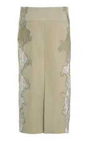 [Christopher Esber] Americano Lace Midi Skirt