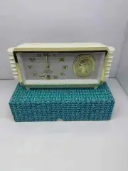 Vintage Diamond Alarm Clock Wind Up Retro '70s No. 8213 ORIGINAL BOX NEW