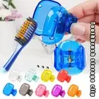 Portable Toothbrush Head Cover Cap Storage Clip Protector Travel New Case W0Z3