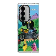 Galaxy Z Fold6 Clear Case Hansa the Cat Phone Case by Mulga