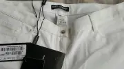 DOLCE GABBANA WOMENS WHITE JEANS NEW WITH TAGS
