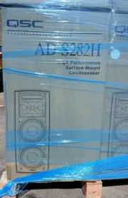 Q-SYS QSC AD-S282H Dual 8-inch 2-way, 90° x 60° Color White (rotatable) SPEAKER