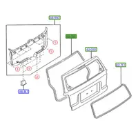 在飛比找蝦皮購物優惠-【JT福特原廠】FORD ESCAPE 01-13 正廠 後