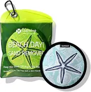 Uspring Sand Remover for Beach, Beach Essentials, Sand Removal Bag, Vacation Must Haves, Free of Talc and Fragrance, Gifts for Women