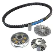 Motorcycle Engine Clutch Transmission Kit Front Belt for GY6 125Cc 150Cc Scooter Motorcycle ATV GO KART As shown