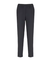 Peserico Elastic Waist Tapered Pants IT40 Blue