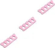FOYTOKI 3sets Nail Art Nails Toe Separators Set Professional Manicure Tools Toe Separators for Care Kit 40pcs*3
