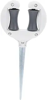 PHENOFICE Expandable Garden Hose Wall Mount Rack Outdoor Hose Guide Holder Landscape Tool