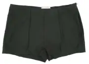 Short Shorts Jaye.e. Black Shorts Womens Size M Polyester 2" inseam Made in USA