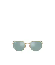 Ray-Ban Hexagonal Flat Lenses Sunglasses 51 Gray