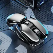 PX2 Metal 2.4G Rechargeable Wireless Mute Mouse 1600 dpi