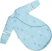 ibasenice Infant Sleeping Bag Long Sleeves Newborn Swaddle Bag Blanket for Newborns Boys and Girls Sleeping Sack