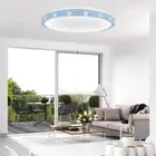 RGB&WW 48W 15In LED Smart Multi-color Ceiling Light Lamp Wifi Vioce Control