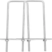 SOESFOUFU Boat Tool Automotive Mounting Clamp 2pcs Exhaust Clamp Tube Mounting Bracket Stainless Steel Bolt