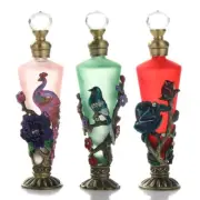 30ml Vintage Empty Retro Crystal Frosted Perfume Bottle Repackaging Sample Oil
