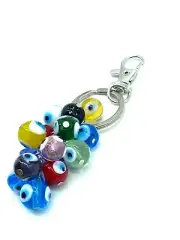 Evil Eye Bead Key Chain for Good Luck #1257