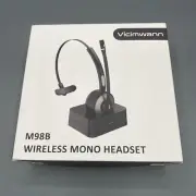 Vicimwann M98B Wireless Mono Headset