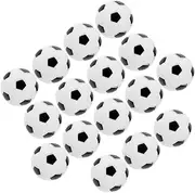 ERINGOGO 35pcs Mini Soccer Balls DIY Accessory Playful Miniature Sports Balls for Home Decor Compact Decorative Football Props for Dollhouses Fun and Lifelike Mini Sports Ornaments