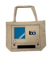 BART Bay Area Rapid Transit District - Legacy Train Canvas Tote Bag - NEW