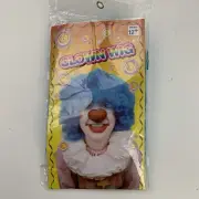 Clown Wig Blue New Halloween Costume