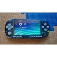 在飛比找蝦皮購物優惠-【回憶瘋】PSP 透明藍限定機(已改機.內建遊戲)  贈送3