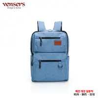 在飛比找松果購物優惠-【vensers】都會風後背包(RB066102淺藍) (8