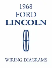 LINCOLN 1968 Continental Wiring Diagram Manual 68