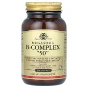 Solgar, Megasorb B-Complex 50, 100 Tablets