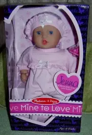 Melissa & Doug Mine to Love Jenna 12" Baby Doll New