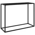 Modern Tempered Glass Console Table Hallway Entry Dressing Shelf Display Desk