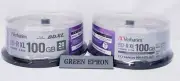 Verbatum Blu-ray Disc 100GB 20 discs x 2 sets for single recording VBR520YP20SD4