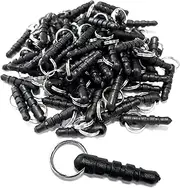 150 Pieces Anti Dust Plugs Cell Phone Charm 3.5 mm Anti-Dust Earphone Cap DIY Dust Proof Headphone Jack Covers Dust Protector with Hole and Ring Compatible with iPhone/iPad/Samsung/HTC Smartphone